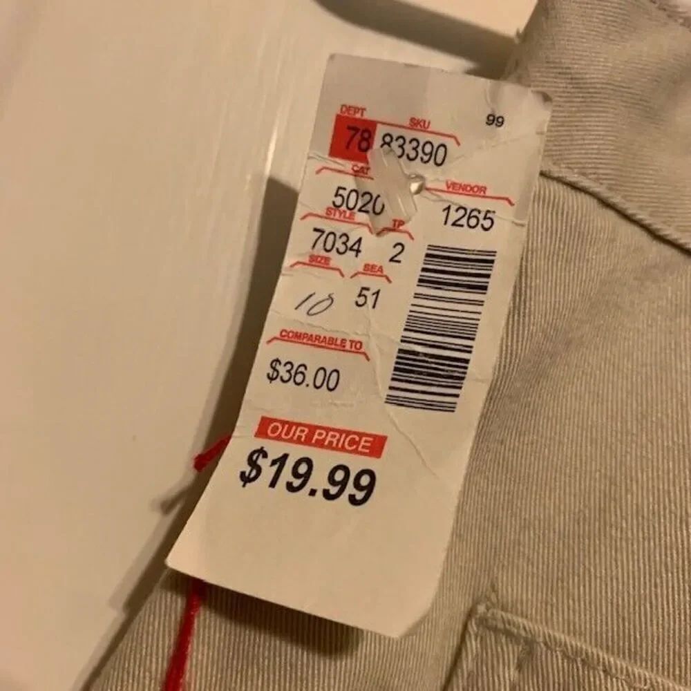 GLORIA VANDERBILT SIZE 10 PETITE CASUAL PANTS NWT - Picture 4 of 7